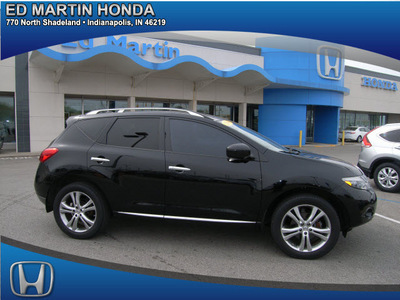nissan murano 2009 black suv le awd gasoline 6 cylinders all whee drive automatic 46219