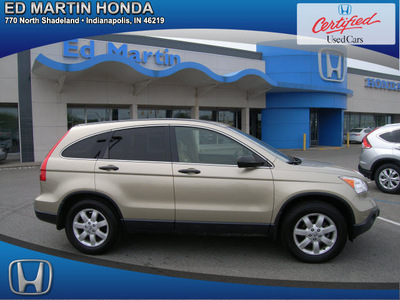 honda cr v 2007 beige suv ex gasoline 4 cylinders all whee drive automatic 46219