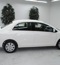 toyota yaris 2011 polar white sedan gasoline 4 cylinders front wheel drive automatic 91731