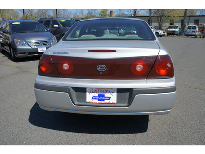 chevrolet impala 2002 silver sedan gasoline 6 cylinders front wheel drive automatic 07507