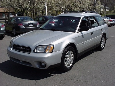 subaru outback 2004 silver wagon gasoline 4 cylinders all whee drive automatic 06019