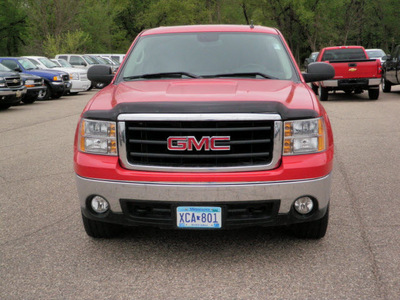 gmc sierra 1500 2008 red sle z71 flex fuel 8 cylinders 4 wheel drive automatic 55318