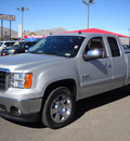 gmc sierra 1500 2010 silver sle flex fuel 8 cylinders 4 wheel drive automatic 79925