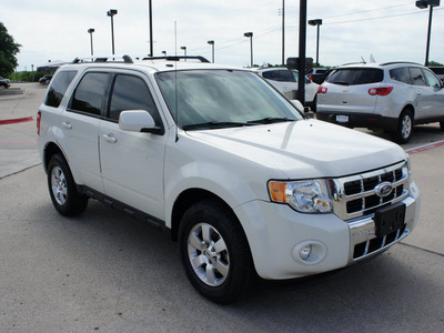 ford escape 2009 white suv limited gasoline 6 cylinders front wheel drive automatic 76087