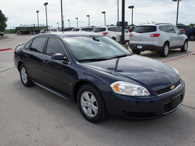 chevrolet impala 2009 blue sedan lt flex fuel 6 cylinders front wheel drive automatic 76087