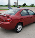 dodge neon 2005 red sedan sxt gasoline 4 cylinders front wheel drive automatic 76087