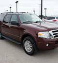 ford expedition el 2011 maroon suv xlt flex fuel 8 cylinders 4 wheel drive automatic 76087