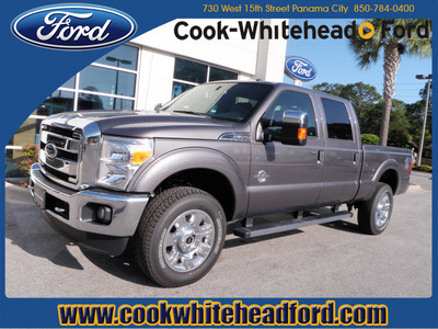 ford f 350 super duty 2012 silver lariat biodiesel 8 cylinders 4 wheel drive automatic with overdrive 32401