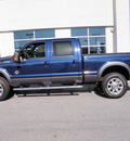 ford f 350 super duty 2012 dk  blue lariat biodiesel 8 cylinders 4 wheel drive automatic with overdrive 32401