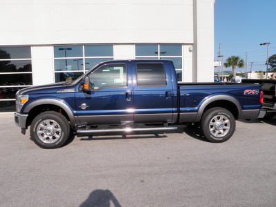 ford f 250 super duty 2012 dk  blue lariat biodiesel 8 cylinders 4 wheel drive automatic with overdrive 32401