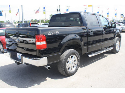 ford f 150 2008 black xlt gasoline 8 cylinders 4 wheel drive 4 speed automatic 77388