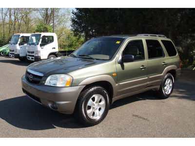 mazda tribute 2002 light cypress suv lx v6 gasoline 6 cylinders 4 wheel drive automatic with overdrive 07702