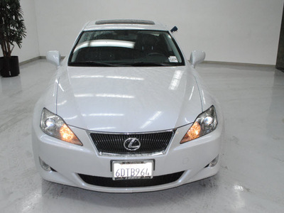 lexus is 250 2008 glacier frost sedan gasoline 6 cylinders rear wheel drive automatic 91731