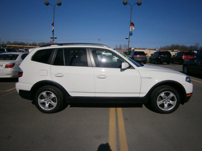 bmw x3 2008 white suv 3 0si gasoline 6 cylinders all whee drive automatic 13502