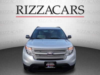 ford explorer 2012 silver suv gasoline 6 cylinders 2 wheel drive automatic with overdrive 60546