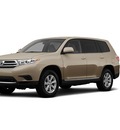 toyota highlander 2012 tan suv gasoline 4 cylinders front wheel drive not specified 34788