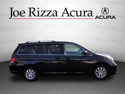 honda odyssey 2010 black van ex l gasoline 6 cylinders front wheel drive automatic with overdrive 60546