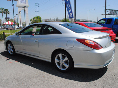 toyota camry solara 2005 silver coupe se gasoline 4 cylinders front wheel drive automatic 91010