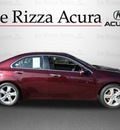 acura tsx 2009 dk  red sedan gasoline 4 cylinders front wheel drive automatic with overdrive 60462