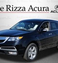 acura mdx 2012 black suv tech awd gasoline 6 cylinders all whee drive automatic with overdrive 60462