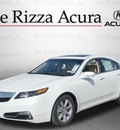 acura tl 2012 white sedan gasoline 6 cylinders front wheel drive automatic with overdrive 60462