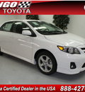 toyota corolla 2012 white sedan s gasoline 4 cylinders front wheel drive not specified 91731