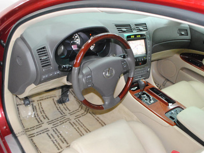 lexus gs 300 2006 red sedan gasoline 6 cylinders rear wheel drive automatic 91731