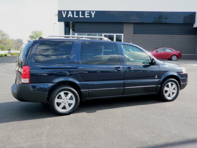 saturn relay 2005 dk  blue van dvd gasoline 6 cylinders all whee drive automatic 55124