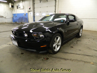 ford mustang 2010 black coupe gt gasoline 8 cylinders rear wheel drive 5 speed manual 14304