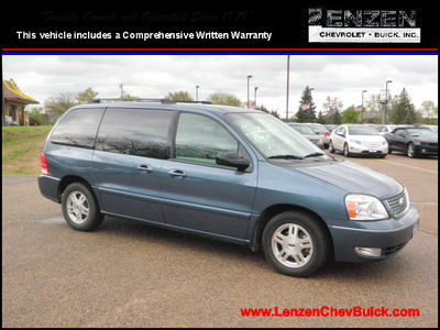 ford freestar 2006 blue van sel dvd gasoline 6 cylinders front wheel drive automatic 55318