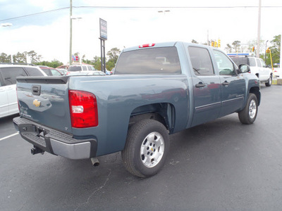 chevrolet silverado 1500 2011 blue granite lt flex fuel 8 cylinders 2 wheel drive automatic with overdrive 28557