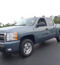 chevrolet silverado 1500 2011 blue granite lt flex fuel 8 cylinders 2 wheel drive automatic with overdrive 28557