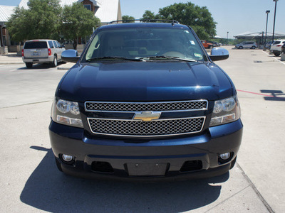 chevrolet tahoe 2009 blue suv ltz gasoline 8 cylinders 2 wheel drive automatic 76087