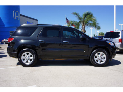 saturn outlook 2008 black suv xe gasoline 6 cylinders front wheel drive automatic 77065