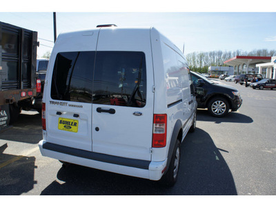 ford transit connect 2010 frozen white van cargo van xlt gasoline 4 cylinders front wheel drive automatic 07724