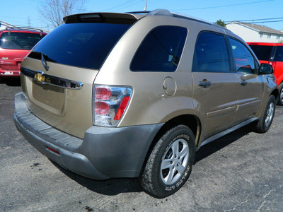 chevrolet equinox 2005 gold suv ls gasoline 6 cylinders front wheel drive automatic 14224