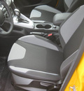 ford focus 2012 orange sedan se flex fuel 4 cylinders front wheel drive 6 speed automatic 62863