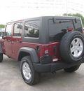 jeep wrangler unlimited 2012 red suv sport gasoline 6 cylinders 4 wheel drive 5 speed automatic 62863