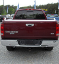 dodge ram pickup 1500 2003 red pickup truck gasoline 8 cylinders rear wheel drive automatic 27569