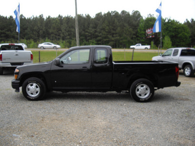 chevrolet colorado 2008 black pickup truck ls gasoline 4 cylinders 2 wheel drive automatic 27569