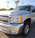 chevrolet silverado 1500 2012 silver pickup truck lt flex fuel 8 cylinders 2 wheel drive automatic 60007