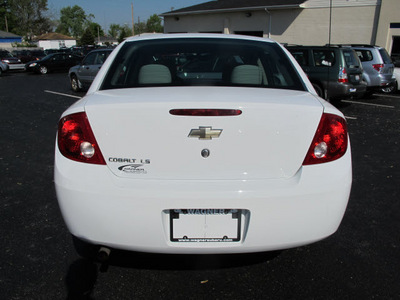 chevrolet cobalt 2007 white sedan ls gasoline 4 cylinders front wheel drive automatic 45324