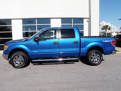 ford f 150 2012 blue xlt gasoline 6 cylinders 4 wheel drive automatic with overdrive 32401