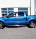 ford f 150 2012 blue xlt gasoline 6 cylinders 4 wheel drive automatic with overdrive 32401