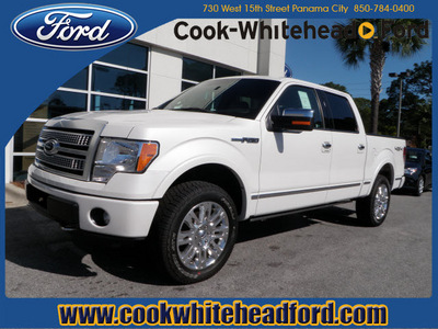 ford f 150 2012 white platinum flex fuel 8 cylinders 4 wheel drive automatic with overdrive 32401