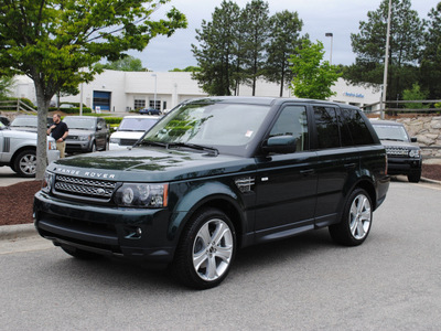 range rover range rover sport 2012 dk  green suv hse gasoline 8 cylinders 4 wheel drive automatic 27511