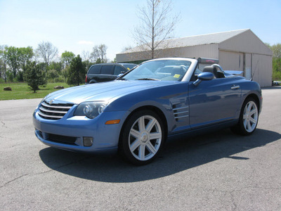 chrysler crossfire 2005 blue limited gasoline 6 cylinders rear wheel drive 6 speed manual 45840