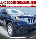 jeep grand cherokee 2012 dk  blue suv laredo gasoline 6 cylinders 2 wheel drive automatic 33157