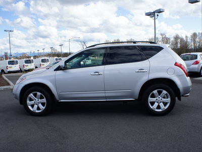 nissan murano 2006 silver suv sl gasoline 6 cylinders all whee drive automatic 98371