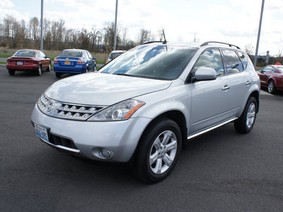 nissan murano 2006 silver suv sl gasoline 6 cylinders all whee drive automatic 98371